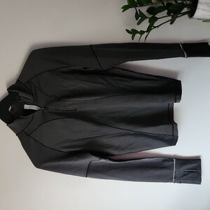 Lululemon Two Tone Ribbed Running Half Zip Size 12